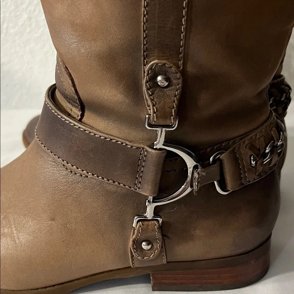 Alex Marie Tan Over the Knee Bootsus used good condition